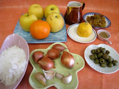 Ingrédients pour la recette : Chutney aux pommes