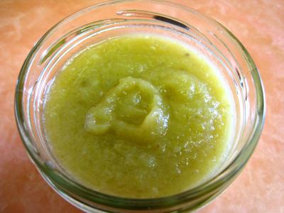 Image : Aigre-doux - verrine de chutney aux pommes