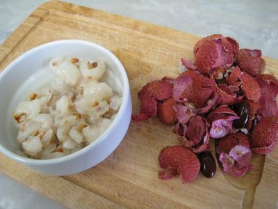 Cocktail de crème de framboises et litchis - 3.2