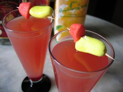 Image : recette Cocktail de liqueur de litchis