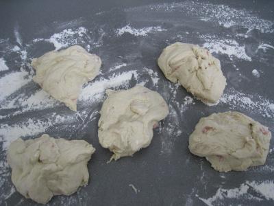 Fougassettes aux lardons - 7.4