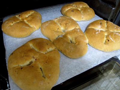 Fougassettes aux lardons - 11.1
