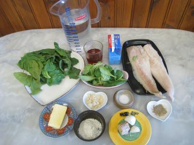 Ingrédients pour la recette : Sauce verte pour poisson