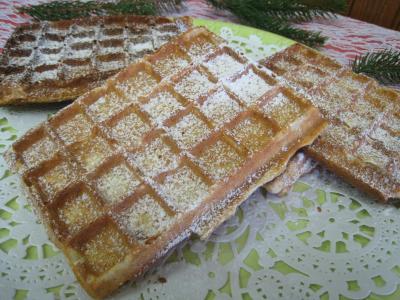 Image : Gaufres - Gaufres au sucre
