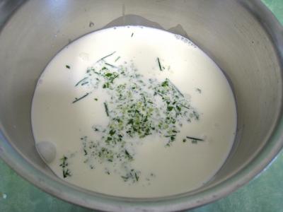 Colin et espadon avec sauce aux fines herbes - 5.3