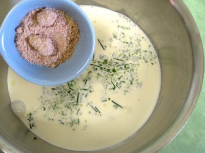 Colin et espadon avec sauce aux fines herbes - 6.1