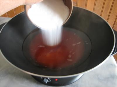 Confit de vin rosé aux raisins secs - 3.3