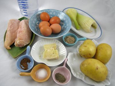 Ingrédients pour la recette : Soupe de poulet au Pécorino à l'italienne