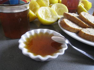 Recette Ramequin de gelée au citron et à la vanille