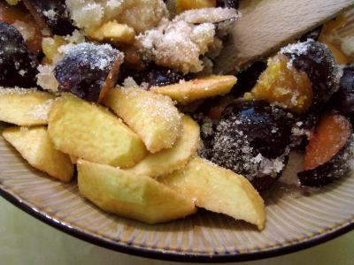 Confiture de prunes et de pommes à la crème - 5.1