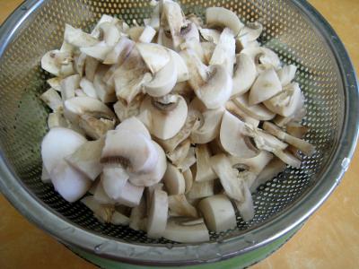 Gâteau de Pâques aux champignons et au jambon de Parme - 2.4