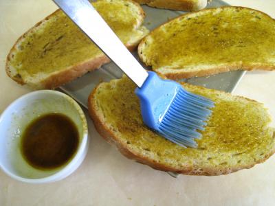 Croûtes à la mozzarella et aux oignons - 3.1