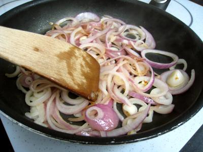 Croûtes à la mozzarella et aux oignons - 4.4