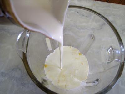 Flans au Saint-Agur et aux noisettes - 1.4