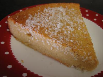 gâteau à la noix de coco