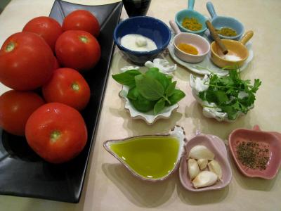 Ingrédients pour la recette : Ketchup aux épices