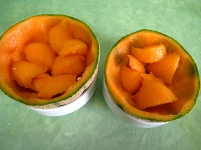Melon glacé à la liqueur de Chartreuse - 4.2