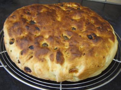 Pain aux raisins et aux pistaches - 7.4