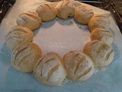 Pain au beurre en couronne façon antillaise - 9.3