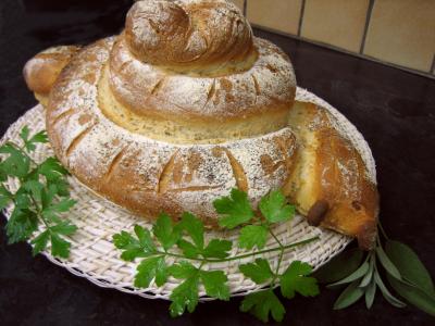 Recette Pain escargot à l'ail