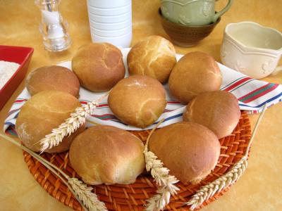 Petits pains à l'anglaise