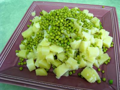 Pommes de terre et saumon en salade - 9.3
