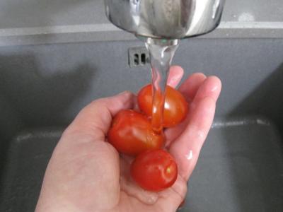 Concombre farci au nid de Pâques - 1.2