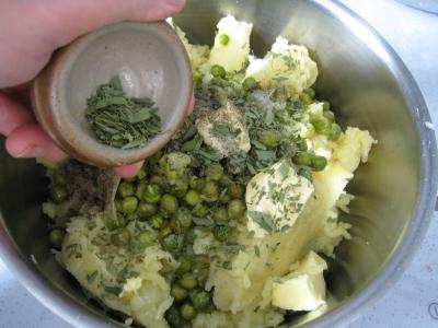 Epaule d'agneau et son nid de petits pois - 8.1