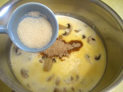 Pouding à la mozzarella et sa sauce aux champignons - 11.1