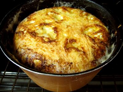 Pouding à la mozzarella et sa sauce aux champignons - 8.2