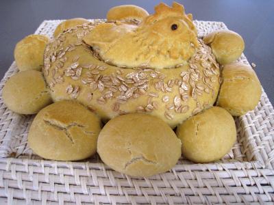 Recette Poule de Pâques et ses oeufs