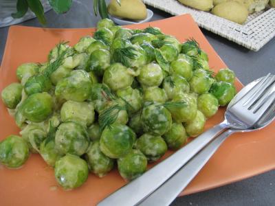 Recette Choux de Bruxelles à la moutarde