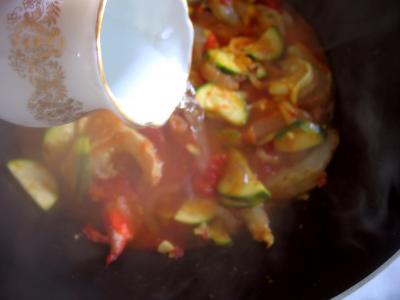 Cari de crevettes et courgette façon réunionnaise - 7.3