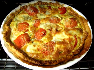 Quiche aux tomates et au gorgonzola façon italienne - 12.1