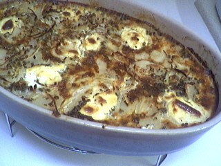 pommes de terre aux oignons