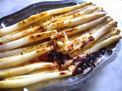 Recette Asperges en sabayon au Marsala