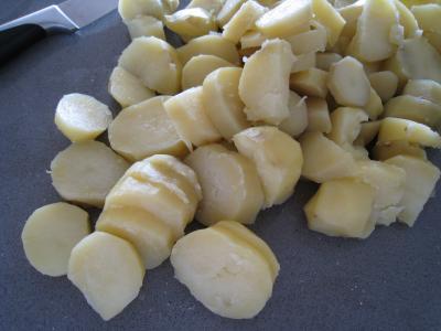 Salade de pissenlits au lard à l'ardennaise - 4.4