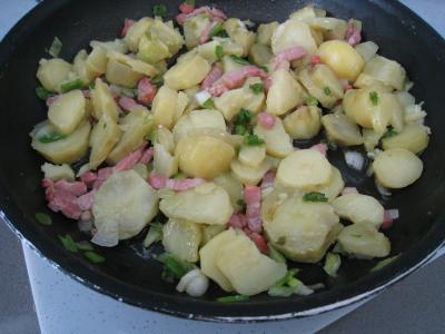 Salade de pissenlits au lard à l'ardennaise - 7.3