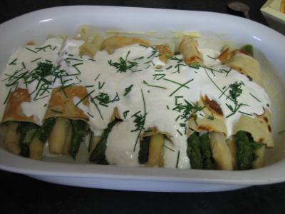Omelette aux asperges gratinées - 6.4