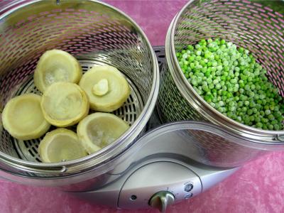 Rognons de veau sautés aux cèpes et ses fonds d'artichauts - 7.2