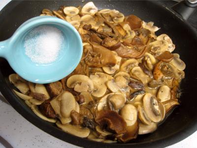 Rognons de veau sautés aux cèpes et ses fonds d'artichauts - 10.1
