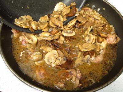Rognons de veau sautés aux cèpes et ses fonds d'artichauts - 14.2
