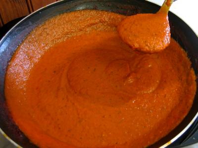 Image : recette Sauce tomates pour pizza