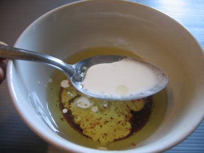 Sauce vinaigrette à la crème - 1.4