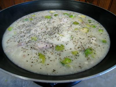 Soupe de choux de Bruxelles et espadon - 7.2