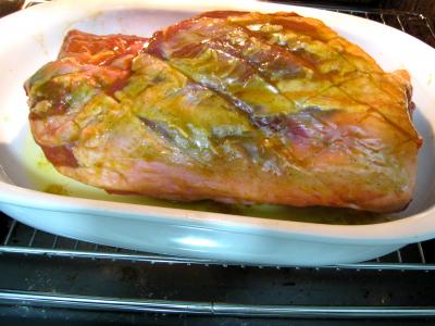 Gigot caramélisé au miel - 4.2
