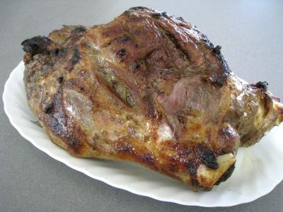 Gigot caramélisé au miel - 6.1