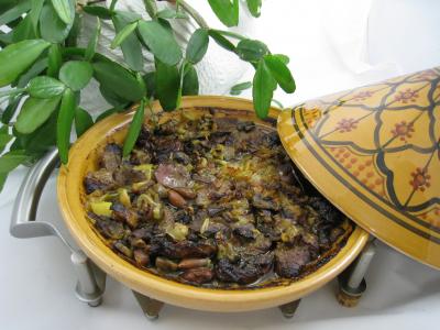 Cuisine marocaine : Tajine aux restes de gigot façon marocaine
