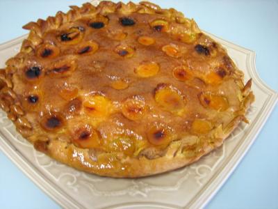 Tarte aux abricots pour diabétiques
