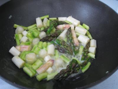 Crème d'ognasses et d'asperges façon landaise - 5.2